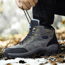 Load image into Gallery viewer, Winter Plush Warm Men's Boots Comfortable Non-slip Hiking Walking Boots Men's Outdoor Hunting Sports Snow Boots Waterproof Lightweight Warm Ankle Booties Comfortable Casual Hiking Boots