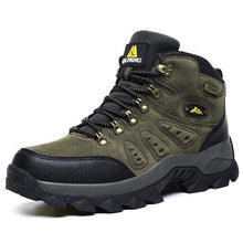 Load image into Gallery viewer, Winter Plush Warm Men's Boots Comfortable Non-slip Hiking Walking Boots Men's Outdoor Hunting Sports Snow Boots Waterproof Lightweight Warm Ankle Booties Comfortable Casual Hiking Boots