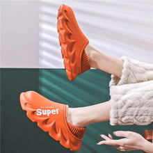 Load image into Gallery viewer, Winter Slippers Warm Men Shoes Waterproof Women Couples Non-Slip Plush Cotton Indoor Outdoor Cozy Home Autumn Thick Slippers Cozy Slip-On Memory Foam Fur House Slippers Warm Fleece Lining Indoor Outdoor Garden Bedroom Plush Shoes