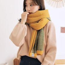 Load image into Gallery viewer, Winter Soft Solid Thicken Soft Lightweight Warm Scarf Cashmere Scarves Pashmina Shawls Wraps Scarves Pashmina Shawls Wraps Knitted Wool Long Scarf Women