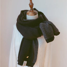 Load image into Gallery viewer, Winter Soft Solid Thicken Soft Lightweight Warm Scarf Cashmere Scarves Pashmina Shawls Wraps Scarves Pashmina Shawls Wraps Knitted Wool Long Scarf Women
