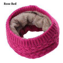 Load image into Gallery viewer, Winter Warm Brushed Knit Neck Warmer Wrap Lightweight Scarf Collar Neck Elegant Warmer Scarves Circle Go Out Wrap Cowl Loop Snood Shawl Outdoor Ski Climbing Scarf For Men Women