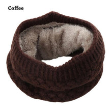 Load image into Gallery viewer, Winter Warm Brushed Knit Neck Warmer Wrap Lightweight Scarf Collar Neck Elegant Warmer Scarves Circle Go Out Wrap Cowl Loop Snood Shawl Outdoor Ski Climbing Scarf For Men Women