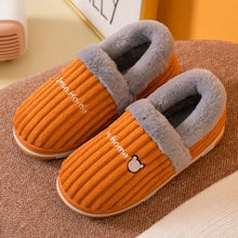 Load image into Gallery viewer, Winter Warm Home Slippers Women Cat Non-Slip Home Shoes Indoor Floor Bedroom Couple Plush House Slippers Comfort Plush Cute House Lucky Cat Warm Indoor Home Shoes
