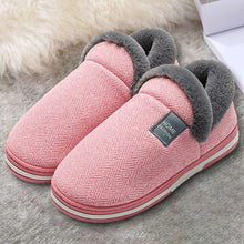 Load image into Gallery viewer, Winter Warm Home Slippers Women Cat Non-Slip Home Shoes Indoor Floor Bedroom Couple Plush House Slippers Comfort Plush Cute House Lucky Cat Warm Indoor Home Shoes