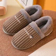 Load image into Gallery viewer, Winter Warm Home Slippers Women Cat Non-Slip Home Shoes Indoor Floor Bedroom Couple Plush House Slippers Comfort Plush Cute House Lucky Cat Warm Indoor Home Shoes