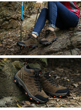 Load image into Gallery viewer, Winter Warm Sports Boots Men's Outdoor Non-Slip Hiking Shoes Men's Women's Sports Boots Hunting Outdoor Walking Lace Up Anti-Slip Ankle Booties Casual Strong Design
