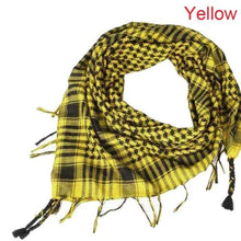 Load image into Gallery viewer, Winter Warm Unisex Fashion Lightweight Military Men Scarves Arab Tactical Desert Army Keffiyeh Scarf Military Scarves Shemagh Palestine Islamic Multifunction Tactical cotton head Scarf square Arabic Keffiyeh Wrap Bandana Women Men