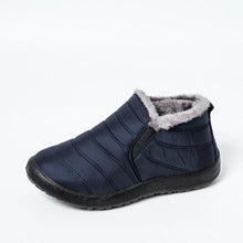Load image into Gallery viewer, Winter Women Boots Waterproof Snow Shoes Flat Casual Winter Soft Shoes Ankle Boots For Women Snow Boots Winter Slip On Ankle Comfortable Booties Anti-Slip Water Resistant Fully Fur Lined Outdoor Shoes