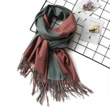Load image into Gallery viewer, Winter Women Scarf Fashion Solid Soft Scarves For Lady Shawls Wrap Casual Wear Travel Friendly For Winter Fall Winter Classic Warm Soft Chunky Warm Scarves Wrap Scarf
