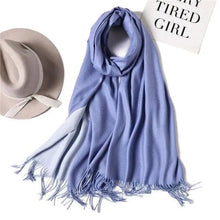 Load image into Gallery viewer, Winter Women Scarf Fashion Solid Soft Scarves For Lady Shawls Wrap Casual Wear Travel Friendly For Winter Fall Winter Classic Warm Soft Chunky Warm Scarves Wrap Scarf