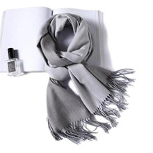 Load image into Gallery viewer, Winter Women Scarf Fashion Solid Soft Scarves For Lady Shawls Wrap Casual Wear Travel Friendly For Winter Fall Winter Classic Warm Soft Chunky Warm Scarves Wrap Scarf