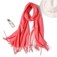 Load image into Gallery viewer, Winter Women Scarf Fashion Solid Soft Scarves For Lady Shawls Wrap Casual Wear Travel Friendly For Winter Fall Winter Classic Warm Soft Chunky Warm Scarves Wrap Scarf