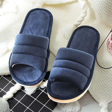 Load image into Gallery viewer, Winter Women Slippers Home Soft Slippers Flip Flops Plush Warm Hotel Sandals Anti Skid Bedroom Memory Foam Slippers Comfy Slip-On House Shoes With Anti-Skid Sole