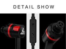 Load image into Gallery viewer, Wired in-Ear Headphones With Tangle-Free Cord Noise Isolating Bass Driven Sound Metal Earphones Carry Case Ear Bud Tips In-ear Earphone Super Bass Sound Sport Headset With Mic for Phones Ear Phone For Women 3.5mm