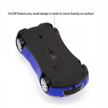Load image into Gallery viewer, Wireless Black Sports Car USB Mouse Design Computer 1600 DPI Mouse Mini Ergonomic Gaming Mouse For Laptop And Computer 2.4Ghz