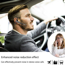 Load image into Gallery viewer, Wireless Bluetooth Business Earphone Noise Isolating Earbuds Wireless Headphones With Chraging Case LED Display Built-in Microphones For Clear Calls Single Over Ear Handsfree Earbud For Driving Charging Case Headphone Microphone Office Headset For Work