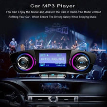 Load image into Gallery viewer, Wireless Bluetooth Handsfree Calling Car Charger FM Transmitter