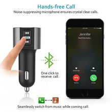 Load image into Gallery viewer, Wireless Car Mp3 FM Transmitter USB Charger