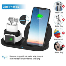 Load image into Gallery viewer, Wireless Charger 10W Fast Charging Station