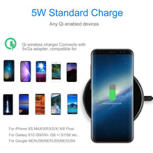 Load image into Gallery viewer, Wireless Charger Qi-Certified Ultra Slim 5W Charging Pad