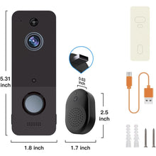 Load image into Gallery viewer, Wireless Doorbell Camera