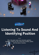 Load image into Gallery viewer, Wireless Earbuds Touch Control Earphone No Delay Noise Reduction Bluetooth Headphone Gaming Headset y Lewith Mic Updated Design with Industrading Sound & Improved Comfort, Long Wireless Range, Up to 24 Hours of Talk Time