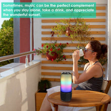 Load image into Gallery viewer, Wireless Portable Speaker with Color Changing Light