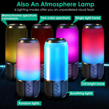 Load image into Gallery viewer, Wireless Portable Speaker with Color Changing Light