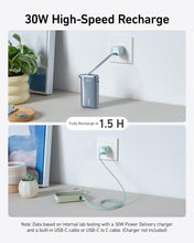 Load image into Gallery viewer, Anker Nano Power Bank (30W, Built-In USB-C Cable)