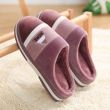 Load image into Gallery viewer, Woman Bedroom Winter Slippers Warm Home Slippers Women Shoes Indoor House Slippers Comfy House Shoes Slip On Memory Foam Bedroom Slippers Indoor Home Shoes