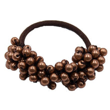Load image into Gallery viewer, Woman Big Pearl Hair Ties Fashion Korean Style Hairband Scrunchies Girls Ponytail Holders Rubber Band Hair Accessories Ponytail Holder Accessories for Women And Girls