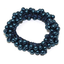 Load image into Gallery viewer, Woman Big Pearl Hair Ties Fashion Korean Style Hairband Scrunchies Girls Ponytail Holders Rubber Band Hair Accessories Ponytail Holder Accessories for Women And Girls