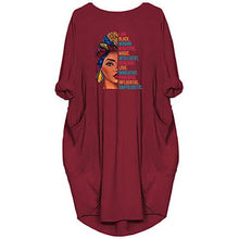Load image into Gallery viewer, Woman's Long Sleeve Loose Pocket Oversize Tunic Dress