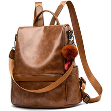Load image into Gallery viewer, Women Backpack Purse PU Leather Anti-theft Casual Shoulder Bag