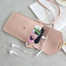 Load image into Gallery viewer, Women Bag Shoulder Transparent Bag Card Holders Girl Handbag Ladies PU Leather Clutch Phone Wallets Purse