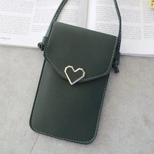 Load image into Gallery viewer, Women Bag Shoulder Transparent Bag Card Holders Girl Handbag Ladies PU Leather Clutch Phone Wallets Purse