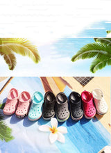 Load image into Gallery viewer, Women Beach Clogs Garden Shoes Couple Non-Slip Slides Sandals Children Comfortable Slip-on Outdoor Clogs Summer Beach Sandals For Women And Men Outdoor Walking Shoes
