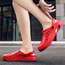 Load image into Gallery viewer, Women Beach Flip Flops Slippers Sandals Summer Men'S Shoes Tennis Working Training Unisex Clogs Gardening Shoes Summer Cushion Lightweight Comfortable Slippers