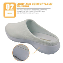 Load image into Gallery viewer, Women Beach Home Slippers Fashion Nurse Shoes Medical Doctor Sandals Summer Mesh Flats Sandals Lightweight Garden Clogs Quick-Drying Non-Slip Nurse Shoes For Women Home House Waterproof Slippers