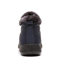 Load image into Gallery viewer, Women Boots Fashion Waterproof Snow Boots For Winter Casual Lightweight Ankle Warm Winter Boots Fur Lined Warm Ankle Boots Slip On Waterproof Shoes Comfortable Soft Design For Female