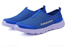 Load image into Gallery viewer, Women Breathable Mesh Casual Mens Shoes Summer Sneakers Footwear Running Shoes Men's Slip-on Ultra Lightweight Breathable Walking Shoes Non Slip Athletic Fashion Espadrilles