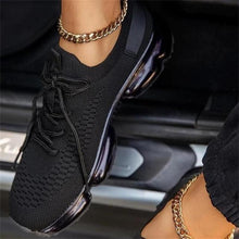 Load image into Gallery viewer, Women Breathable Sneakers Autumn New Lace Up Casual Shoes Outdoor Sport Walking Athletic Tennis Shoes Air Cushion Lightweight Sneakers Lace Up Sport Running Sneakers