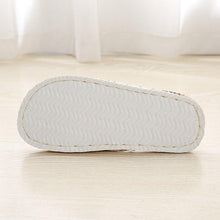 Load image into Gallery viewer, Women Casual Floral Home Slippers Soft Non-slip Foam Bottom Slippers Spring Autumn Indoor Couple Linen Slipper Flip Flops Slides Slip-On Indoor Slippers For Women Soft Womens Flannel Home Bedroom Slippers