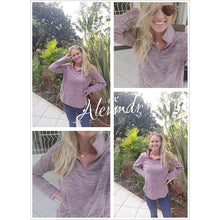 Load image into Gallery viewer, Women Casual Long Sleeve Stand Collar with Pockets