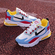 Load image into Gallery viewer, Women Casual Shoes Colorful Sneakers Flat Thick Sole Lightweight Air Cushion Gym Fashion Shoes Breathable Sport Air Fitness Walking Running Athletic Sneakers