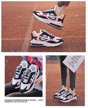 Load image into Gallery viewer, Women Casual Shoes Colorful Sneakers Flat Thick Sole Lightweight Air Cushion Gym Fashion Shoes Breathable Sport Air Fitness Walking Running Athletic Sneakers