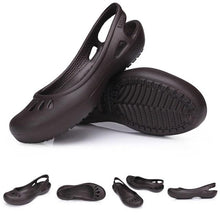 Load image into Gallery viewer, Women Clogs Modern Sandals Home Non-slip Summer Shoes Flat Slippers Plastic Waterproof Garden Shoes Classic Clog Casual Slip On Water Shoe Sandal Indoor Outdoor Slipper