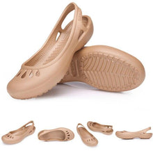 Load image into Gallery viewer, Women Clogs Modern Sandals Home Non-slip Summer Shoes Flat Slippers Plastic Waterproof Garden Shoes Classic Clog Casual Slip On Water Shoe Sandal Indoor Outdoor Slipper