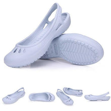 Load image into Gallery viewer, Women Clogs Modern Sandals Home Non-slip Summer Shoes Flat Slippers Plastic Waterproof Garden Shoes Classic Clog Casual Slip On Water Shoe Sandal Indoor Outdoor Slipper